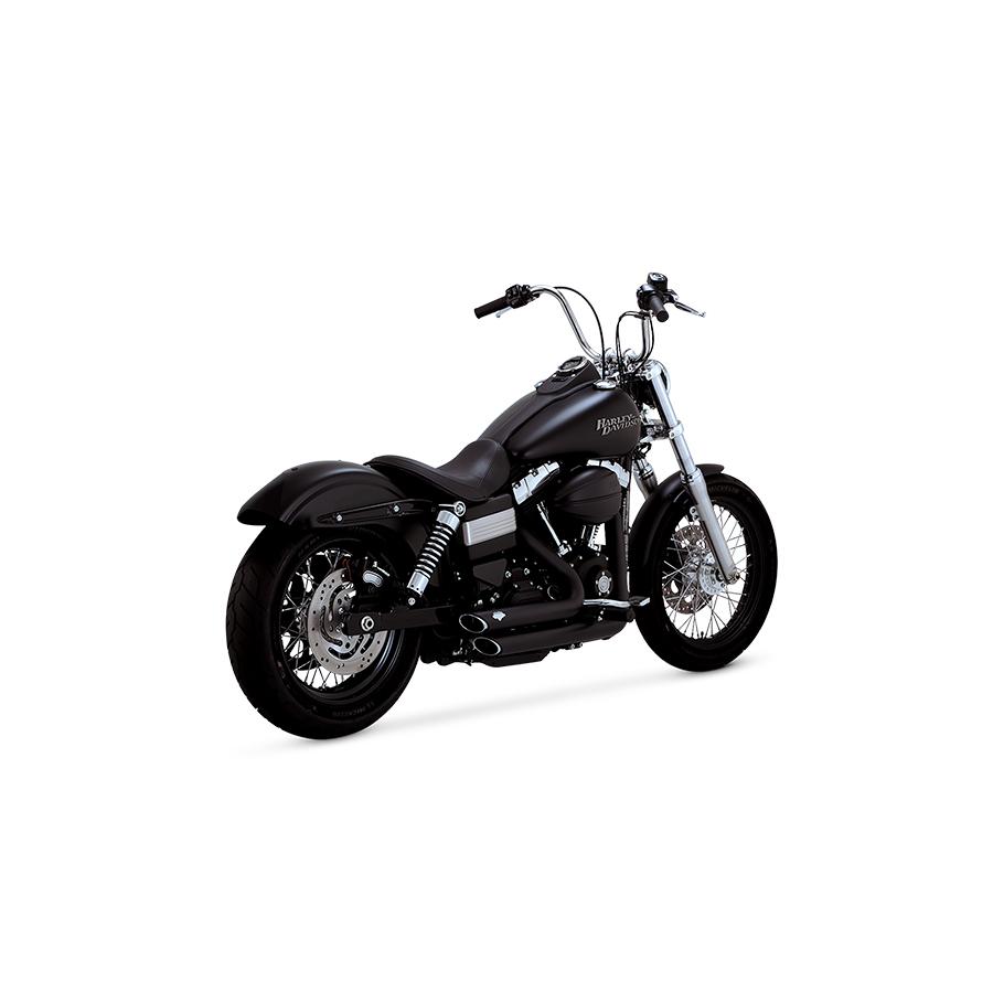 VANCE & HINES（バンス＆ハインズ） ShortShots Staggered PCX ショットスタッガード マフラー ブラック DYNA 1800-2600