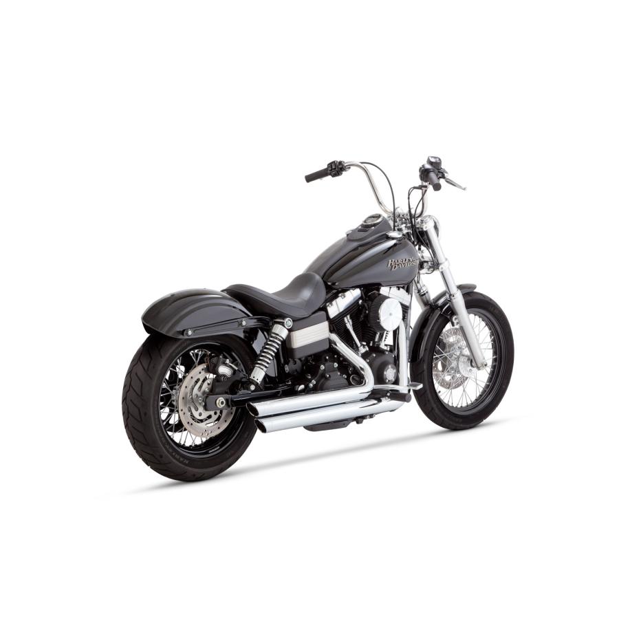 VANCE & HINES（バンス＆ハインズ） BigShots Staggered PCX ビッグショットスタッガード マフラー クローム DYNA 1800-2604