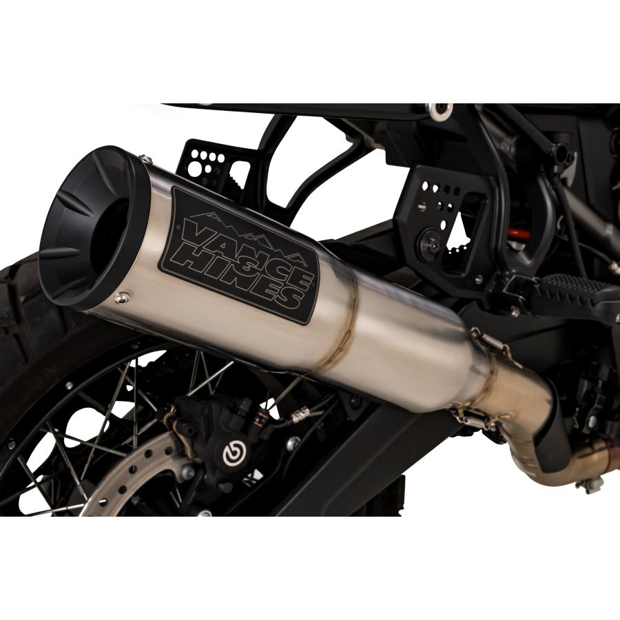 VANCE & HINES ステンレススチール マフラー 2本セット PCX搭載】VANCE＆HINES ステンレス UPSWEEP 2in1マフラー