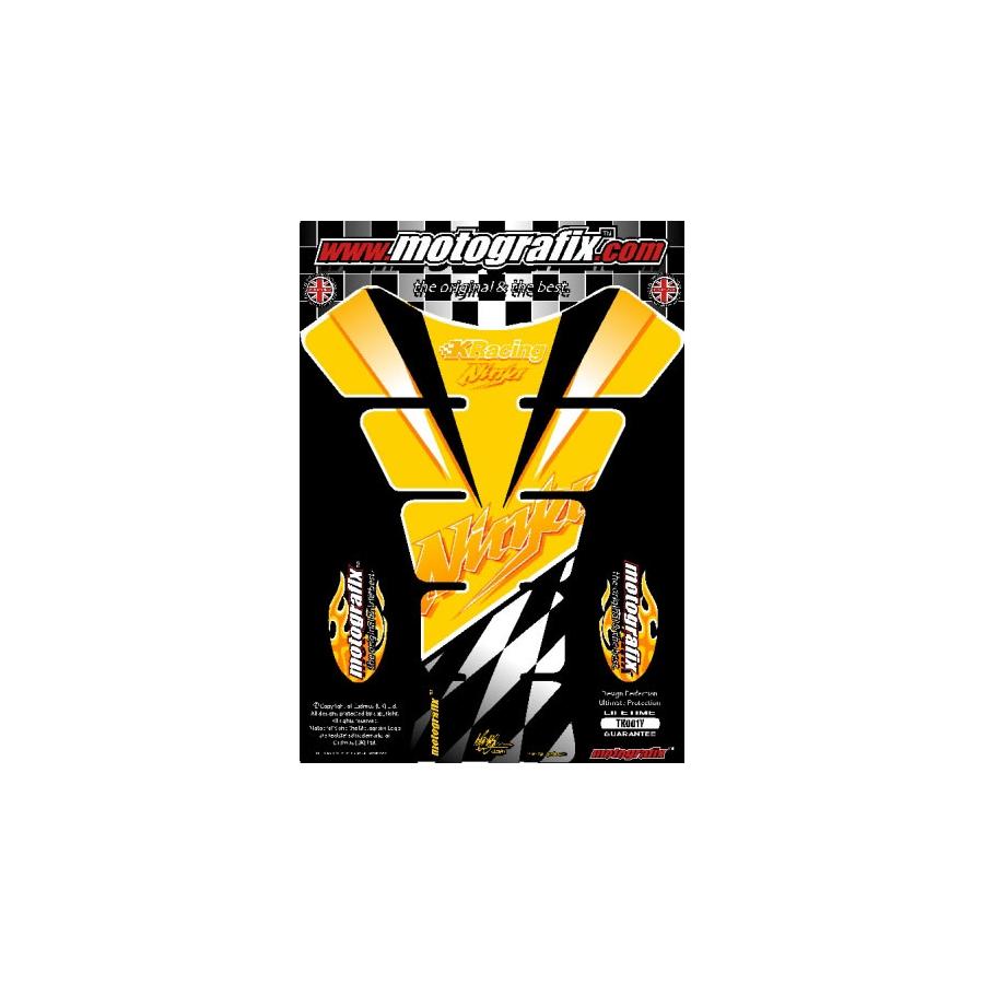 モトグラフィックス タンクパッド イエロー KAWASAKI NINJA MT-TK001YS1