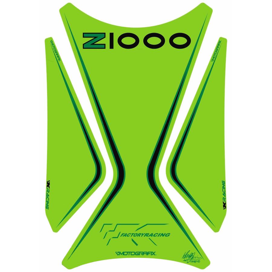 モトグラフィックス タンクパッド グリーン Z1000 MT-TK022G