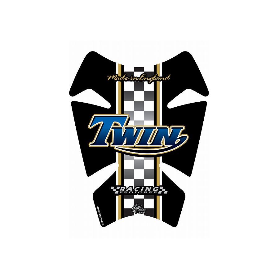 モトグラフィックス タンクパッド ブラック TRIUMPH TWIN MT-TT007B