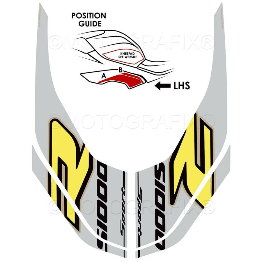 モトグラフィックス タンクプロテクター/ Shields BMW S1000R MT-BKL002HS2