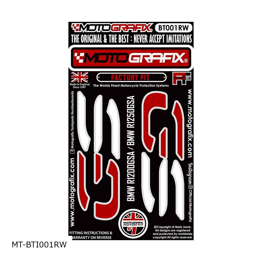 モトグラフィックス GS Tank Logo Infills R1200GS/R1250GS Adventure(14-24) MT-BTI001RW