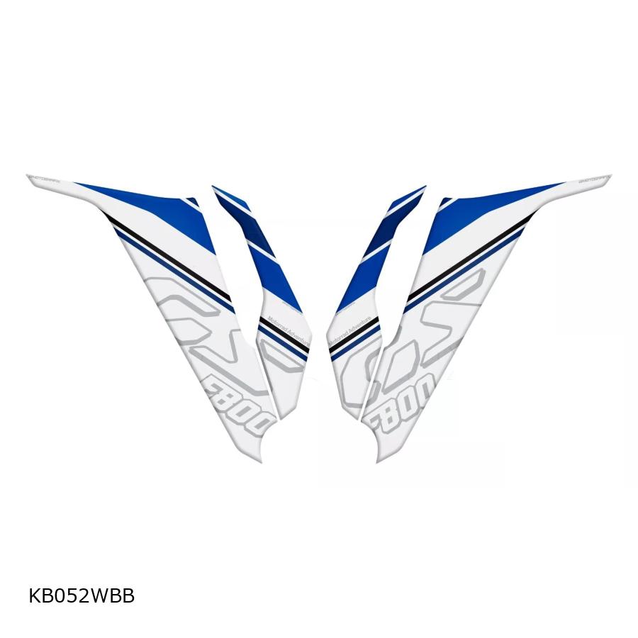モトグラフィックス KNEE ボディパッド F800GS MT-KB052WBB
