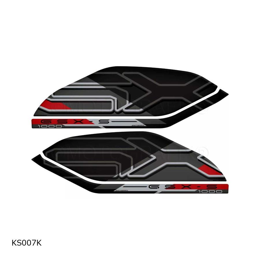 モトグラフィックス KNEE ボディパッド GSX-S1000GX MT-KS007K