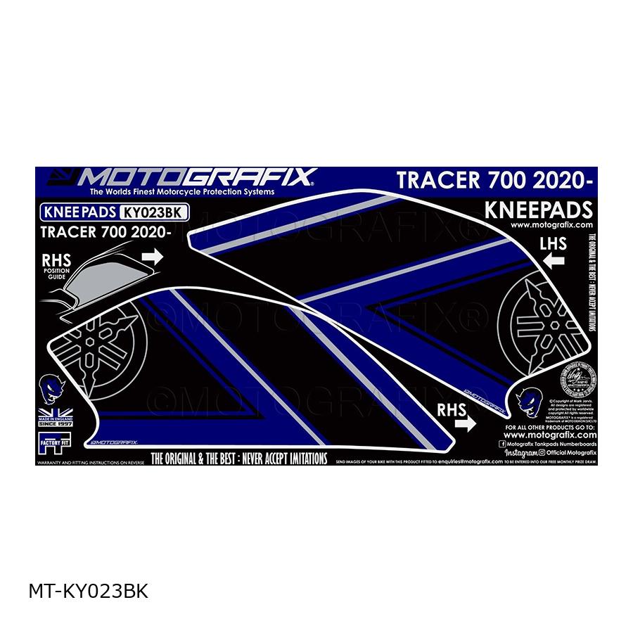 モトグラフィックス KNEE ボディパッド Tracer7 MT-KY023BK
