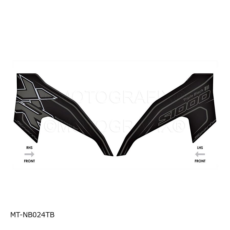 モトグラフィックス FRONT ボディパッド S1000XR MT-NB024TB