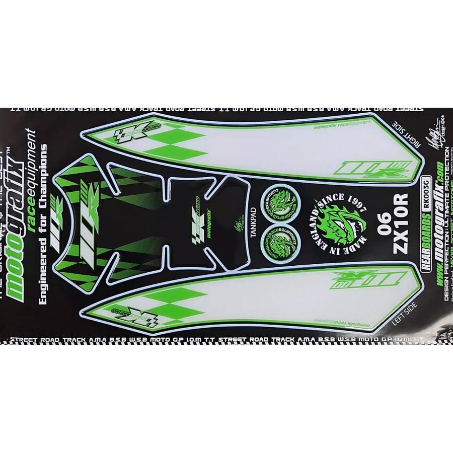 モトグラフィックス REAR ボディパッド ZX-10R NINJA(06/07) MT-RK003G 12,210円