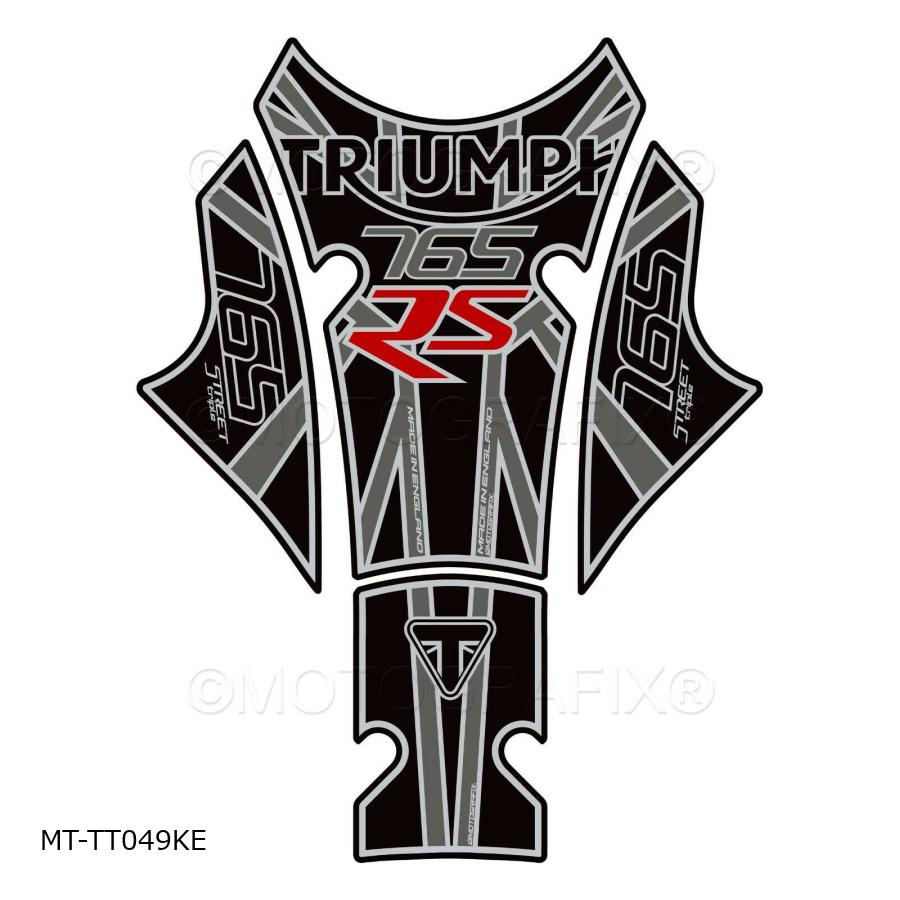 モトグラフィックス タンクパッド Street Triple 765RS MT-TT049KE