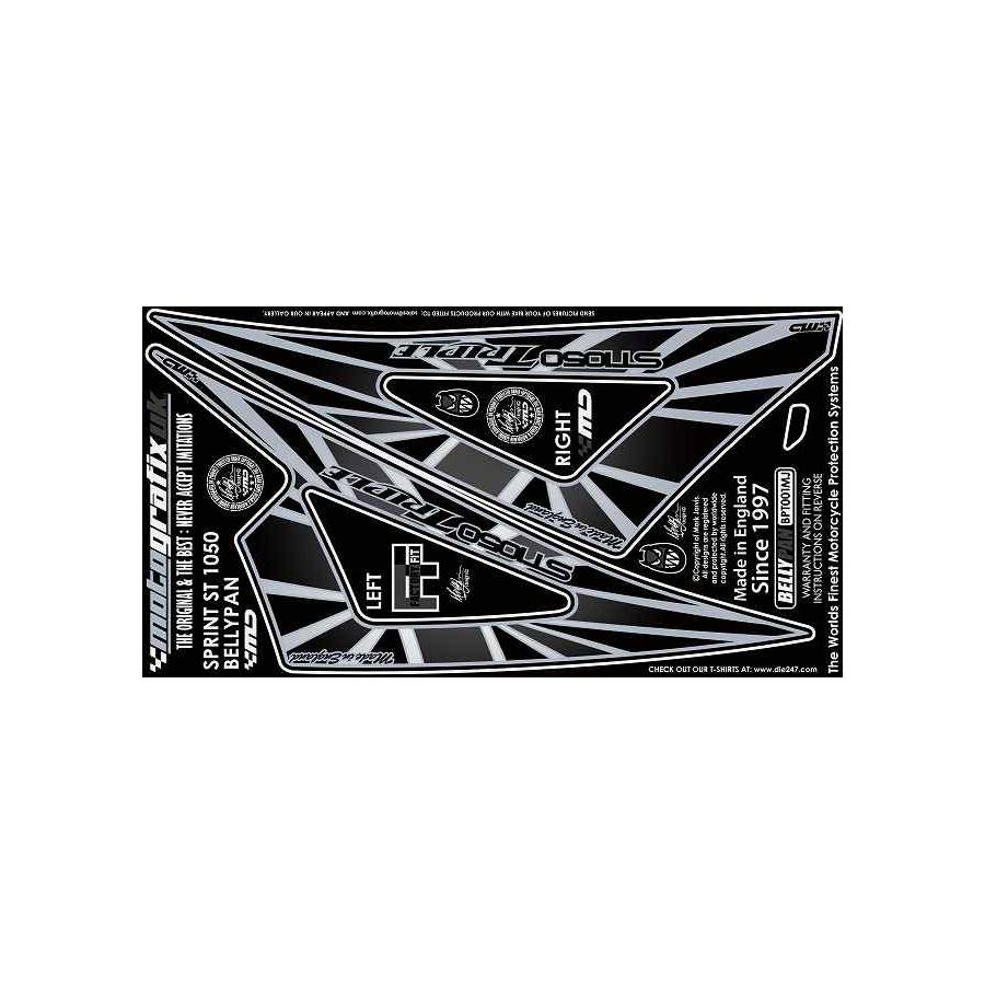 モトグラフィックス ボディパッド SPRINT ST MT-BPT001MJ