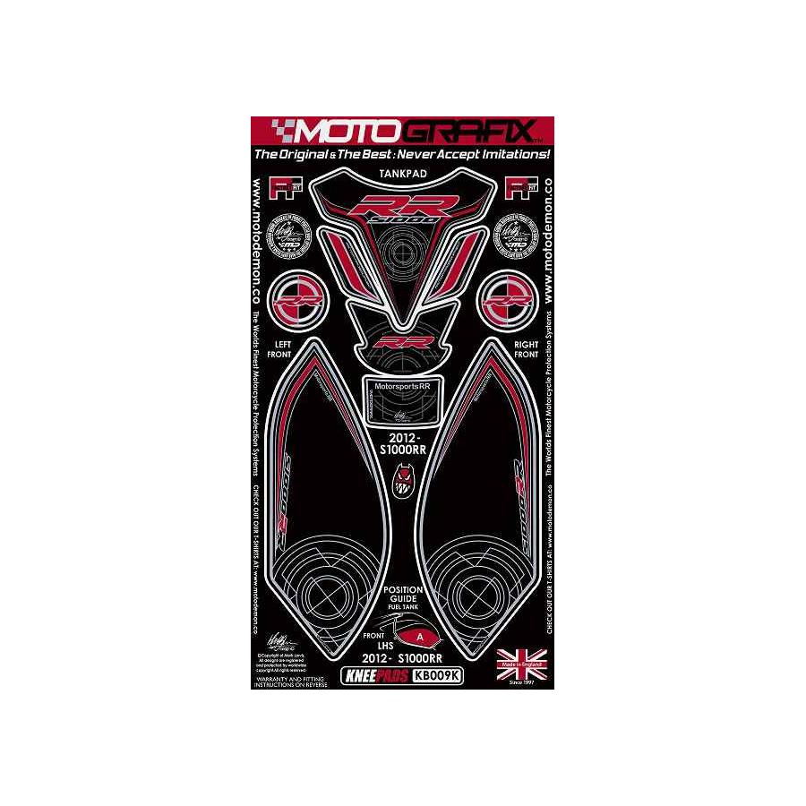 モトグラフィックス ボディパッド KNEE S1000RR MT-KB009K