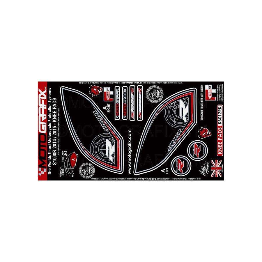 モトグラフィックス ボディパッド KNEE S1000R MT-KB012RK