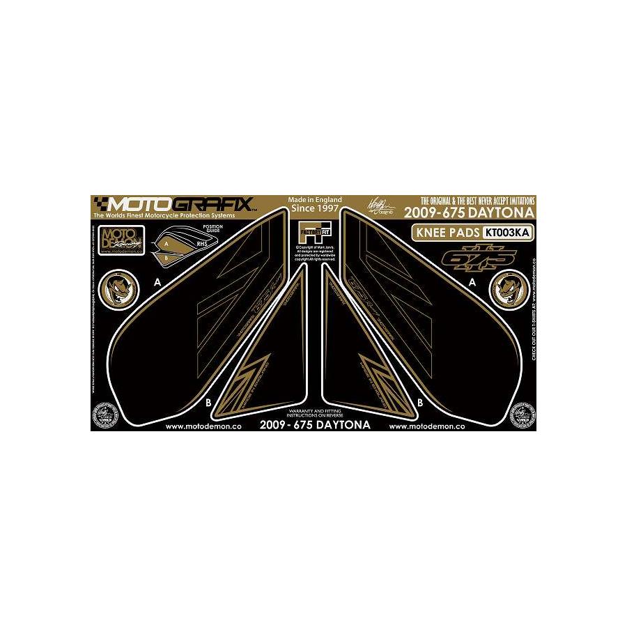 モトグラフィックス ボディパッド KNEE DAYTONA675 MT-KT003KA