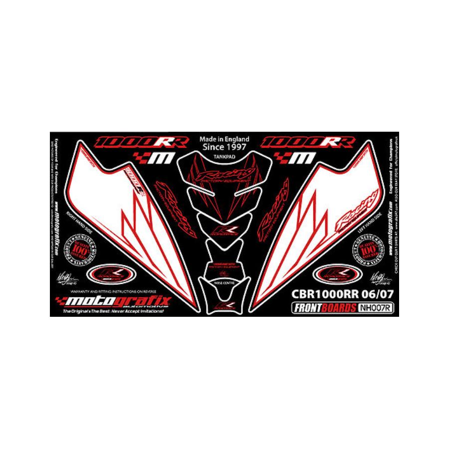モトグラフィックス ボディパッド FRONT CBR1000RR MT-NH007R