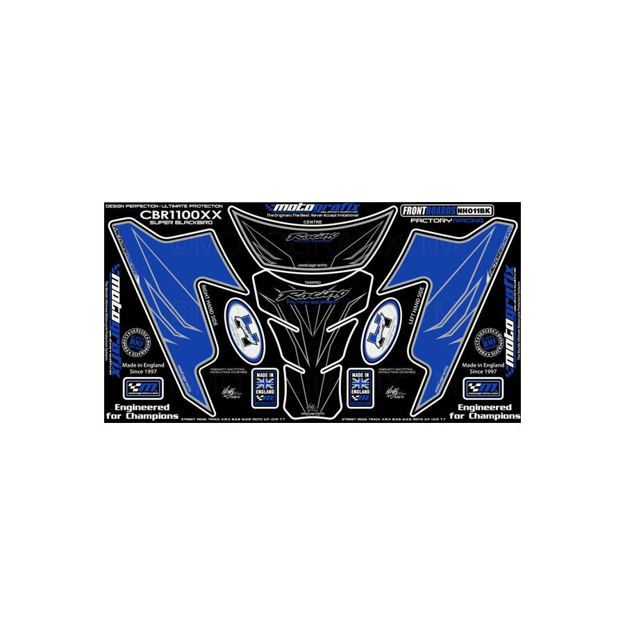モトグラフィックス ボディパッド TANK/FRONT CBR1100XX 97-07 MT-NH011KB
