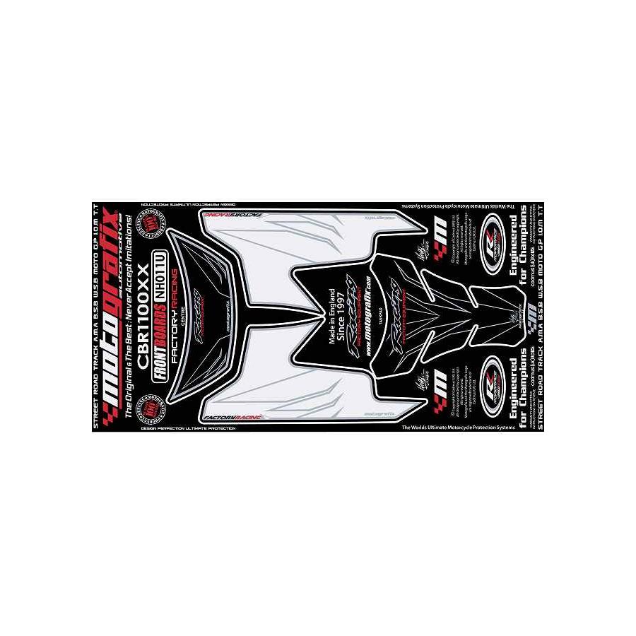 モトグラフィックス ボディパッド TANK/FRONT CBR1100XX 97-07 MT-NH011U
