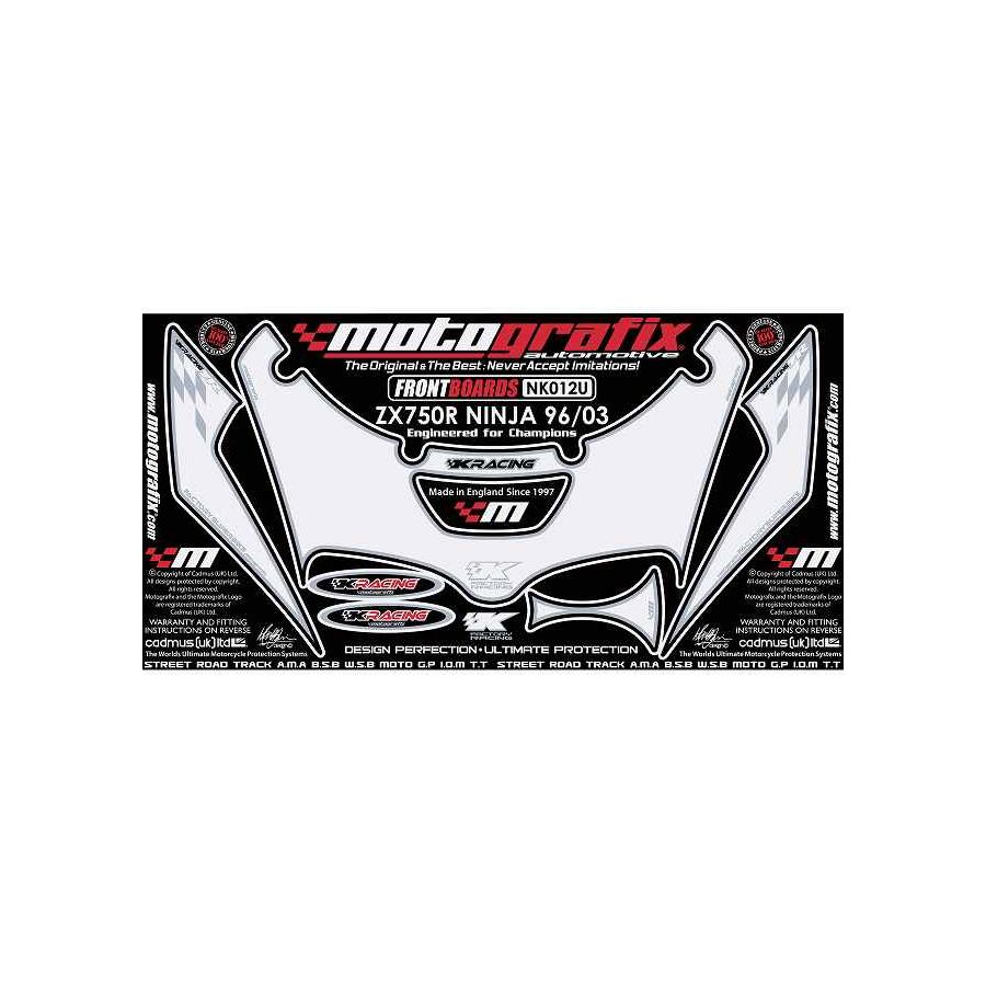 モトグラフィックス ボディパッド FRONT ZX-7R NINJA 96-03 MT-NK012U 12,870円
