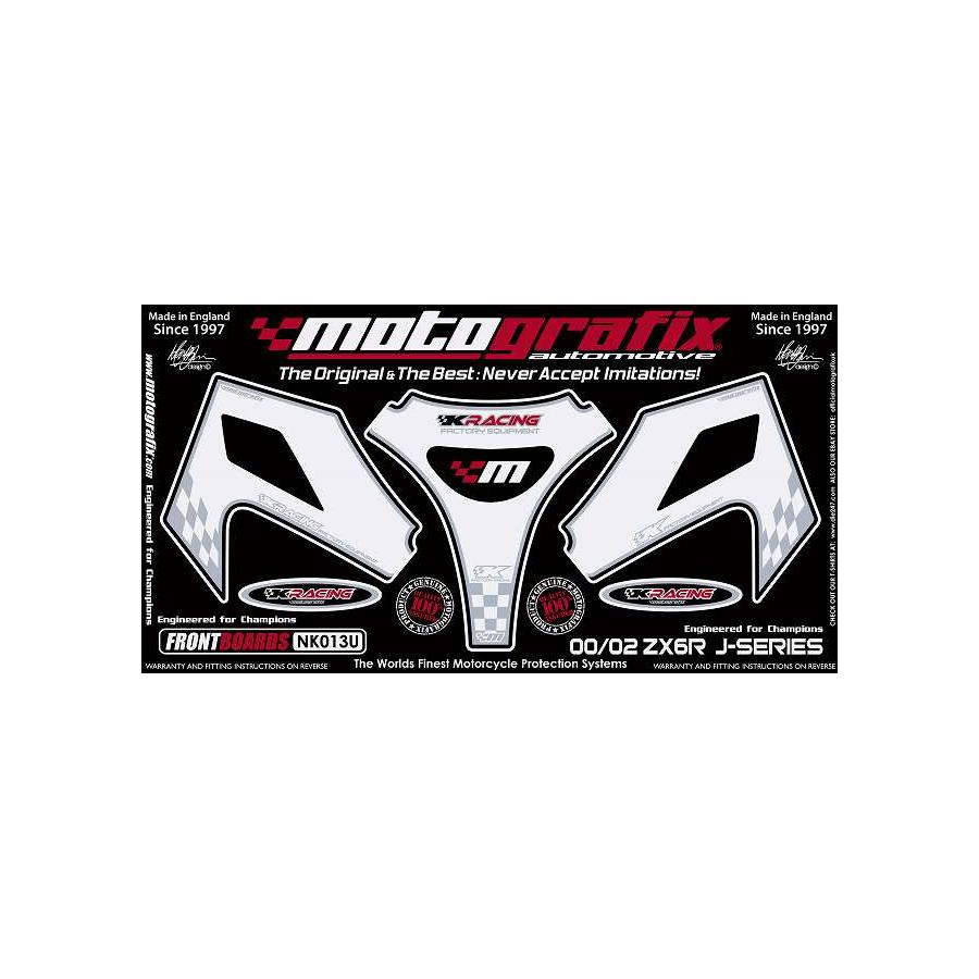 モトグラフィックス ボディパッド FRONT ZX-6R NINJA J SERIES MT-NK013U