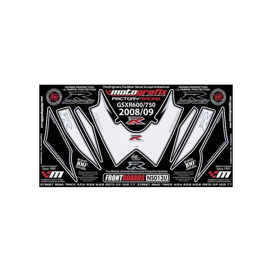 モトグラフィックス ボディパッド FRONT GSX-R600/750 K8/K9 MT-NS013U