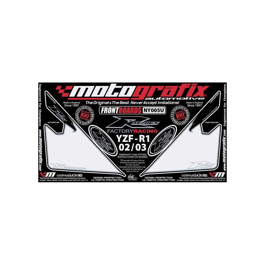 モトグラフィックス ボディパッド FRONT YZF-R1 MT-NY005U