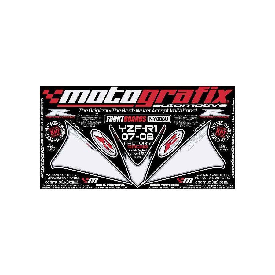 モトグラフィックス ボディパッド FRONT YZF-R1 MT-NY008U