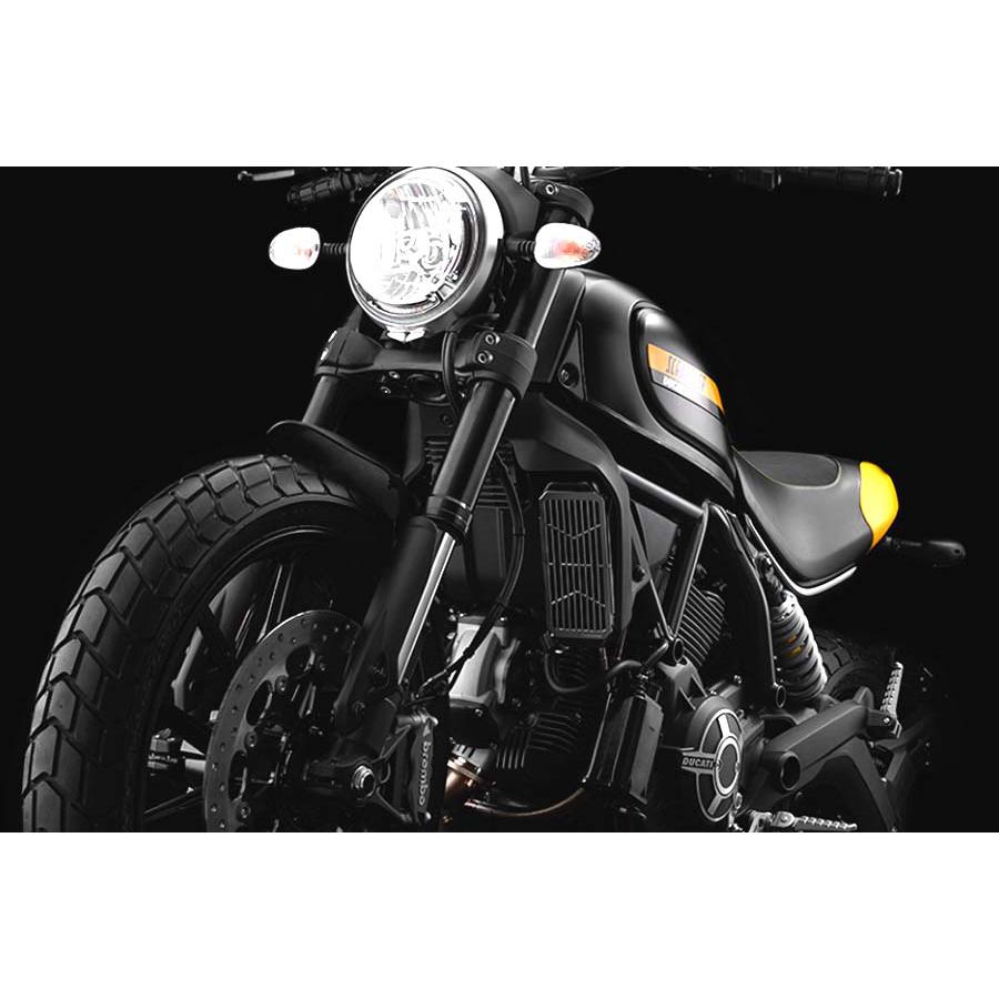BIKERS (バイカーズ) ステンレス コアガード チタンコート ブラック ドゥカティ スクランブラー DUCATI SCRAMBLER D0036-BLK