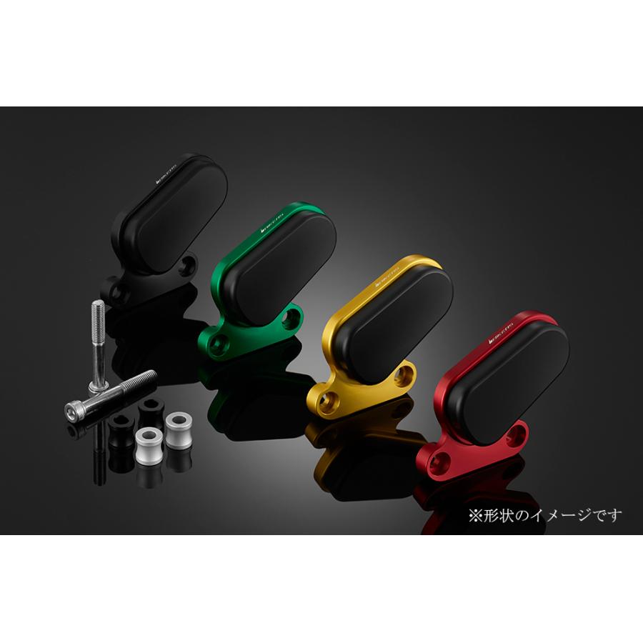 BIKERS(バイカーズ) フロントキャリパーガード 左 オレンジ ニンジャ Ninja650