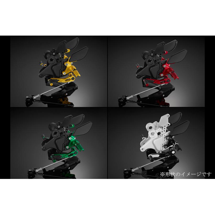 BIKERS (バイカーズ) バックステップ シルバー ニンジャ650 Ninja650/Z650 K0387-SLV 49,500円