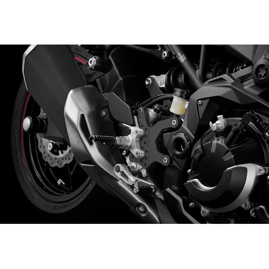 BIKERS (バイカーズ) バックステップ シルバー Z900 K0402-SLV