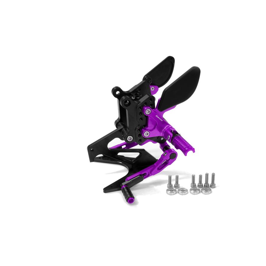 【Coopers様】専用 楽天市場】BIKERS (バイカーズ) バックステップ パープル ZX-25R