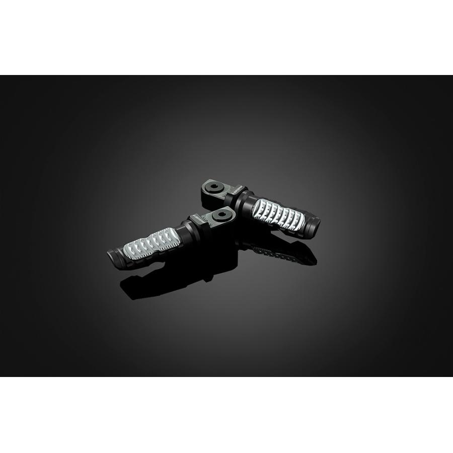 BIKERS (バイカーズ) リアタンデムステップ 左右セット ブラック ニンジャ Ninja250R/250 K0104-BLK