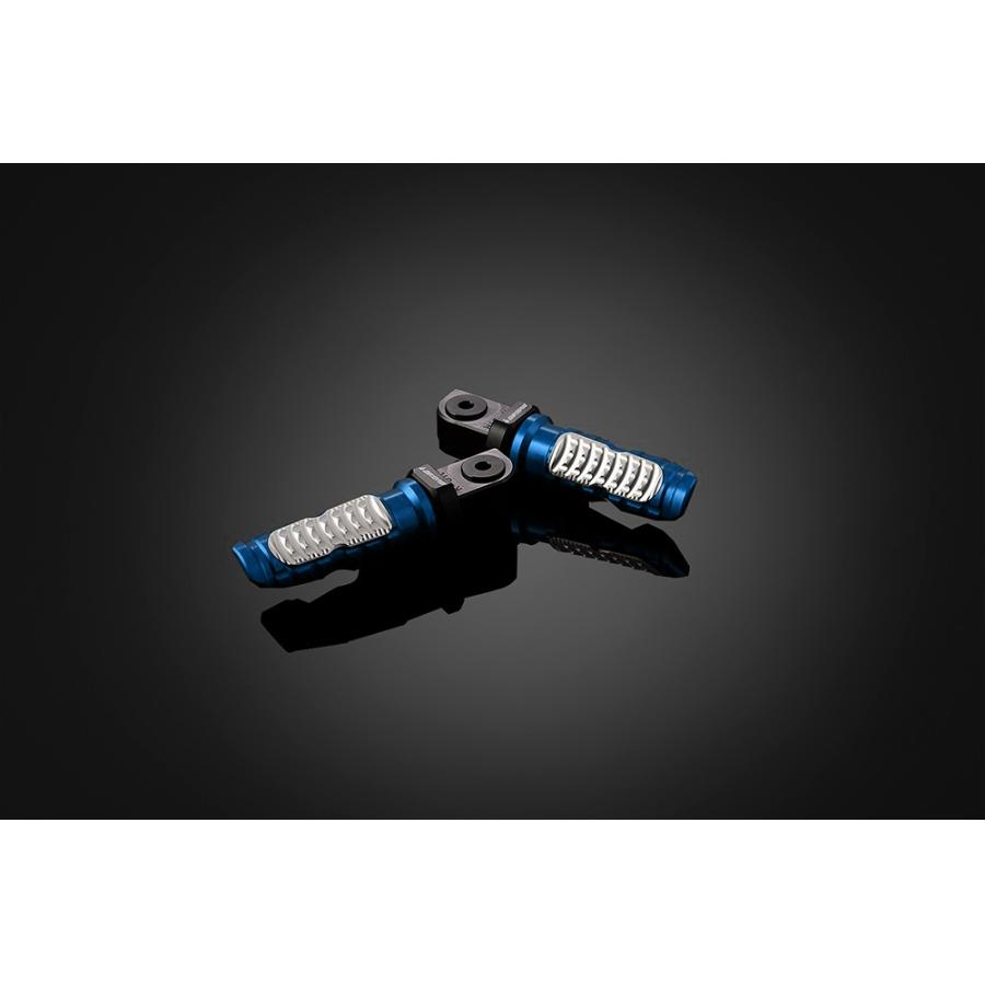 BIKERS (バイカーズ) リアタンデムステップ 左右セット ブルー ニンジャ Ninja250R/250 K0104-BLU
