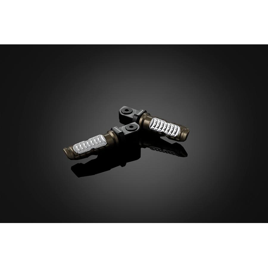 BIKERS (バイカーズ) リアタンデムステップ 左右セット チタン ニンジャ Ninja250R/250 K0104-TIN