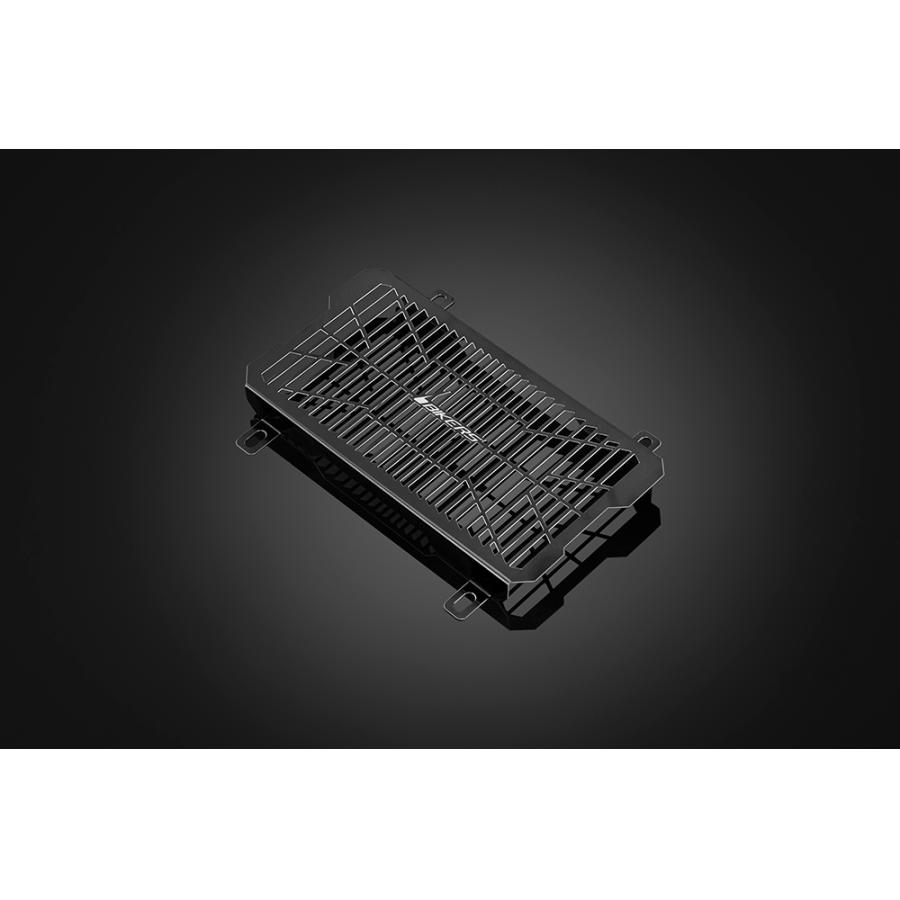 BIKERS (バイカーズ) ステンラジエターガード チタンコート ブラック ニンジャ Ninja250/Z250 K0339-BLK
