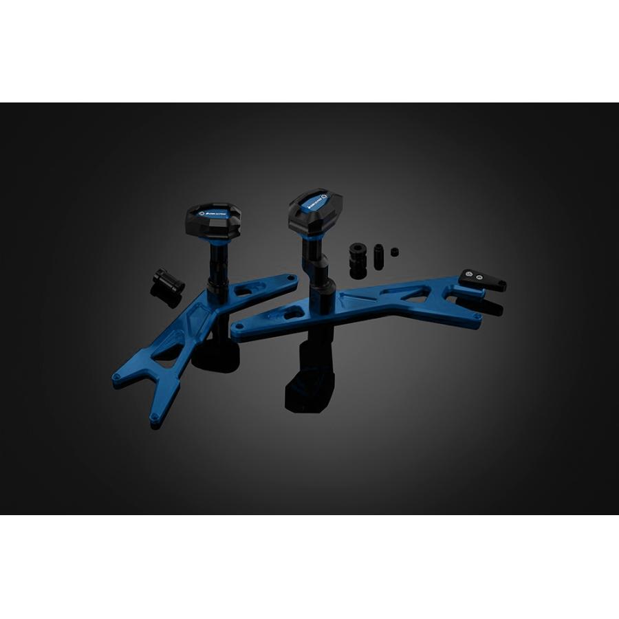 BIKERS (バイカーズ) ボディプロテクター 左右セット エンジンスライダー ブルー ニンジャ Ninja250 K0350-BLU 29,618円
