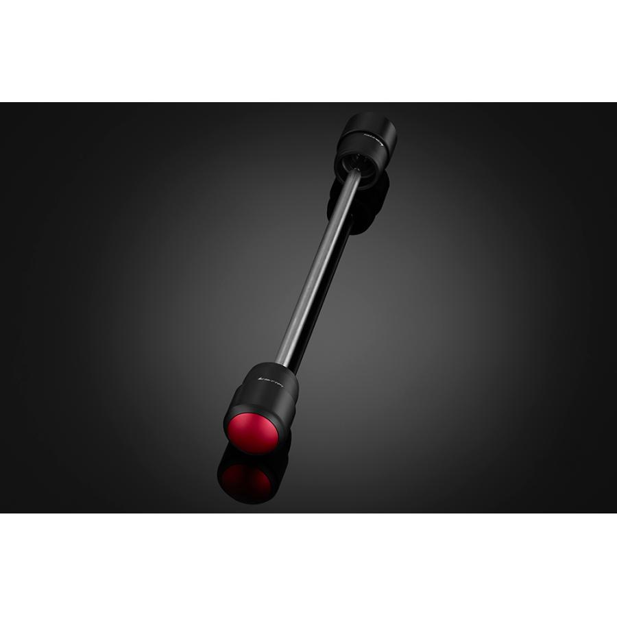 BIKERS (バイカーズ) リア アクスルスライダー レッド MT-07 Y0298-RED