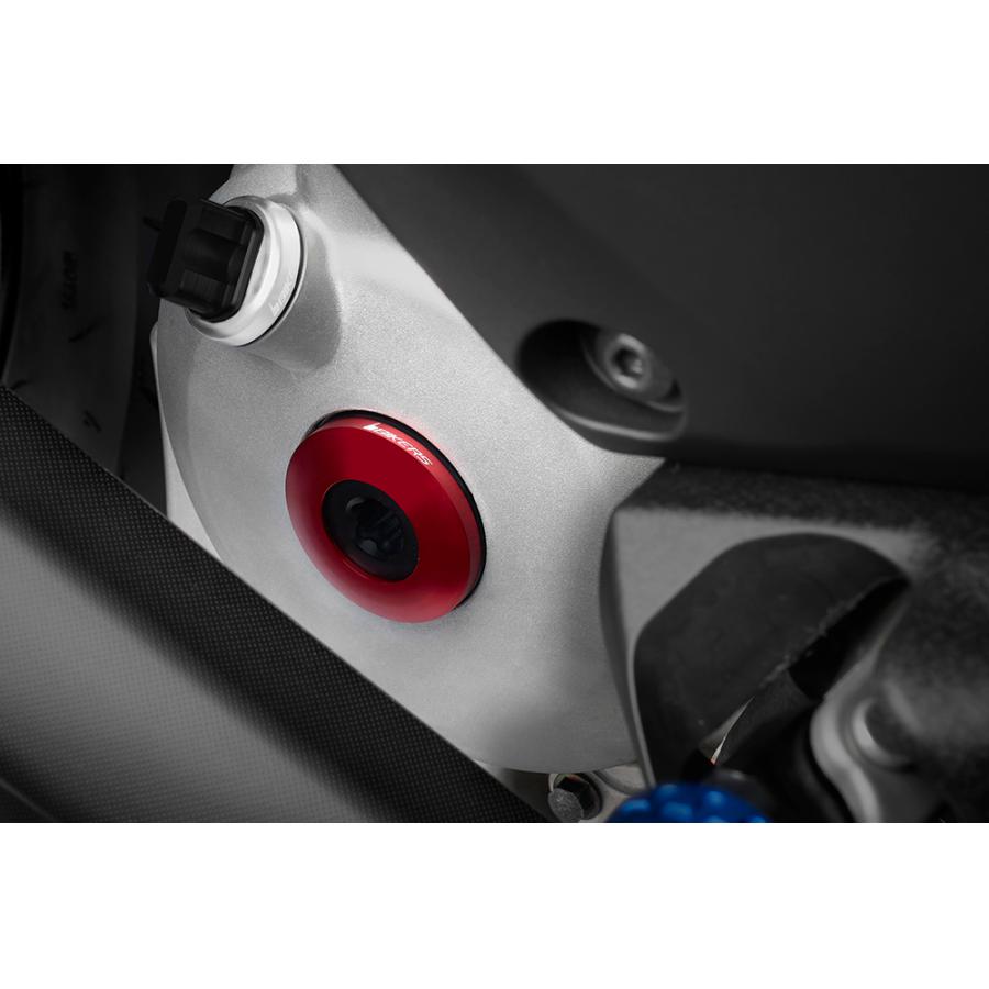 BIKERS (バイカーズ) ジェネレーターカバーキャップ 1個 レッド XMAX Y0314-RED