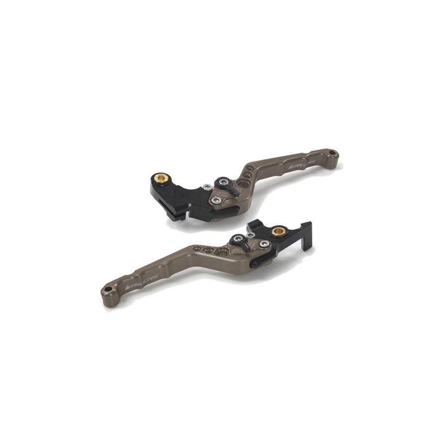 BIKERS (バイカーズ) レバーセット カーブタイプ チタン MT-07 XSR700 Y0546-TIN