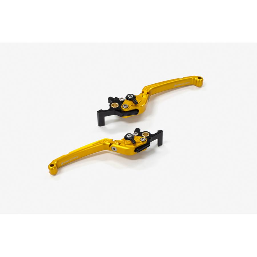 BIKERS (バイカーズ) レバーセット 可倒式 フラットタイプ ライトゴールド NMAX Y0551-LGD