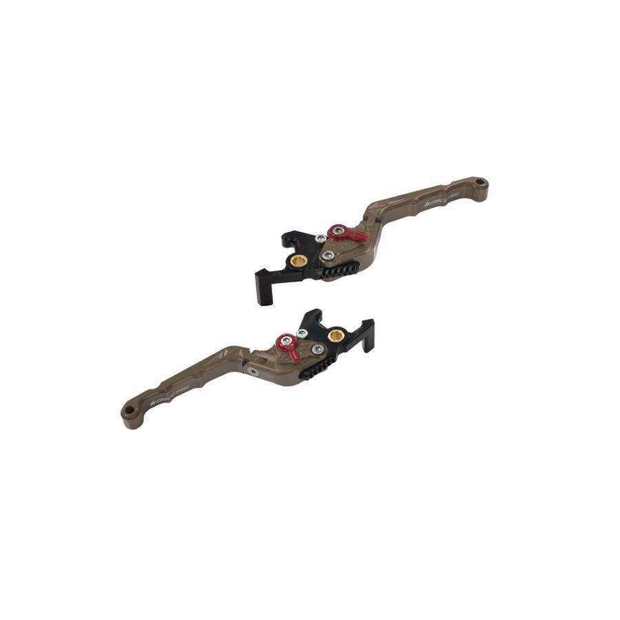 BIKERS (バイカーズ) レバーセット 可倒式 カーブタイプ チタン XMAX Y0561-TIN 16,280円