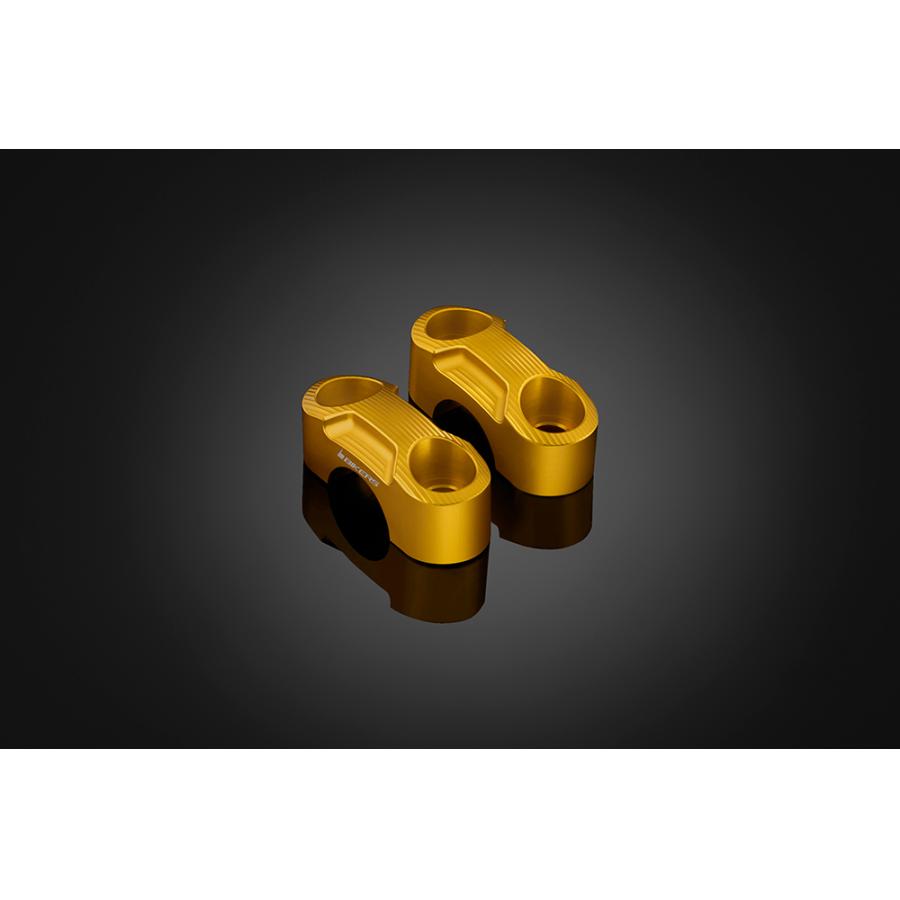 BIKERS (バイカーズ) 純正ハンドル用 クランプセット ライトゴールド MT-25/03 Y0190-LGD 6,504円