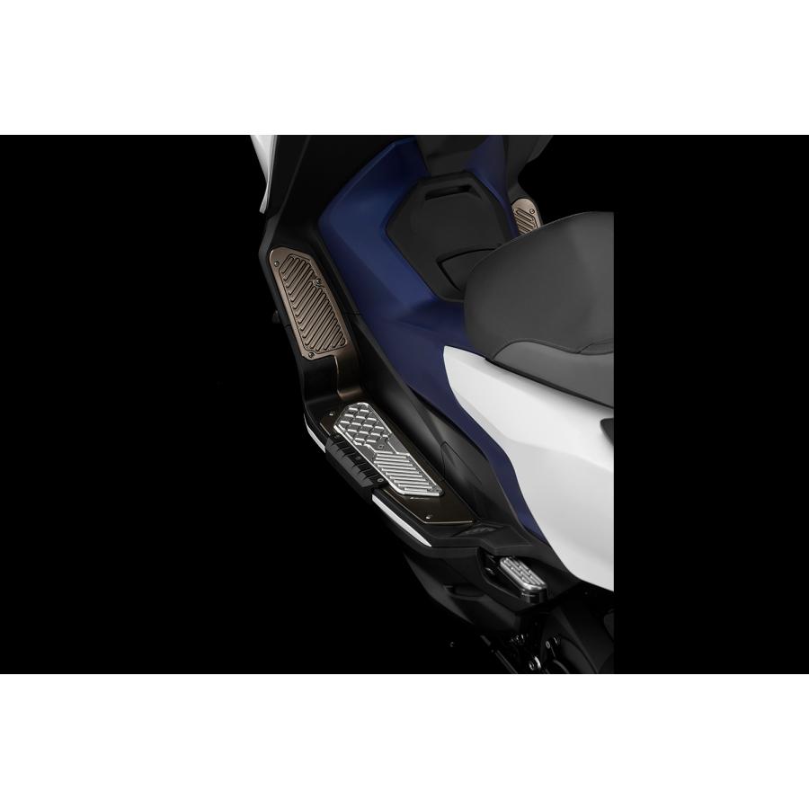 ソフトパープル BIKERS BIKERS:バイカーズ フットプレート トップフットパッドカラー：Black カラー：Black PCX150  HONDA ホンダ HONDA ホンダ
