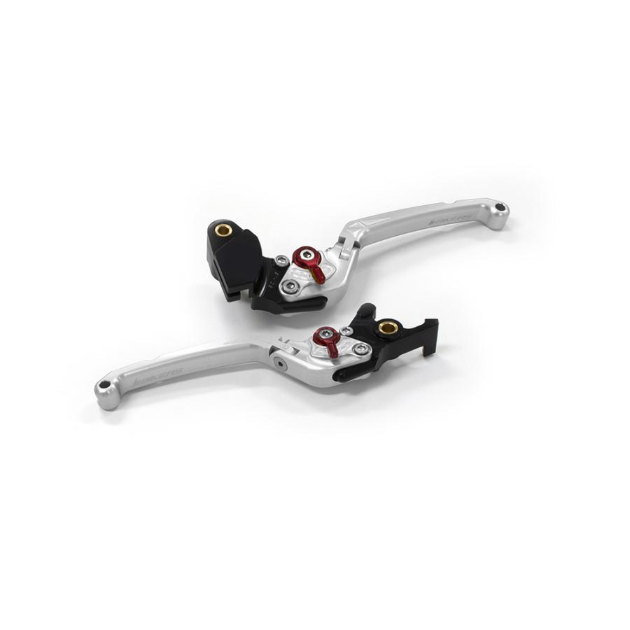 BIKERS (バイカーズ) レバーセット 可倒式 フラットタイプ シルバー ZX-25R Ninja650/Z650 Z900 K0524-SLV 17,160円