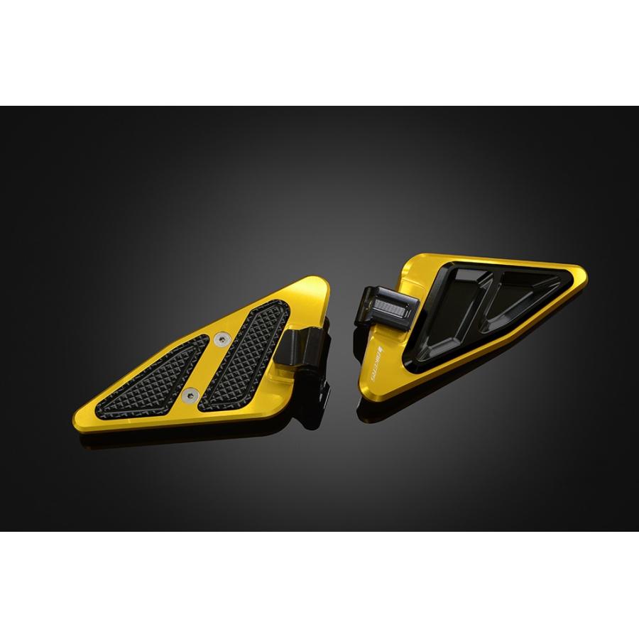 BIKERS (バイカーズ) タンデムステップ ライトゴールド PCX125/160 25 H1138-LGD-BLK