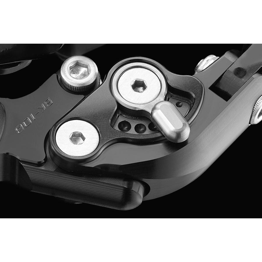 サントスピンク BIKERS (バイカーズ) 可倒式アジャスタブル レバーセット グレー CBR650R CB650R H1035-GRY 