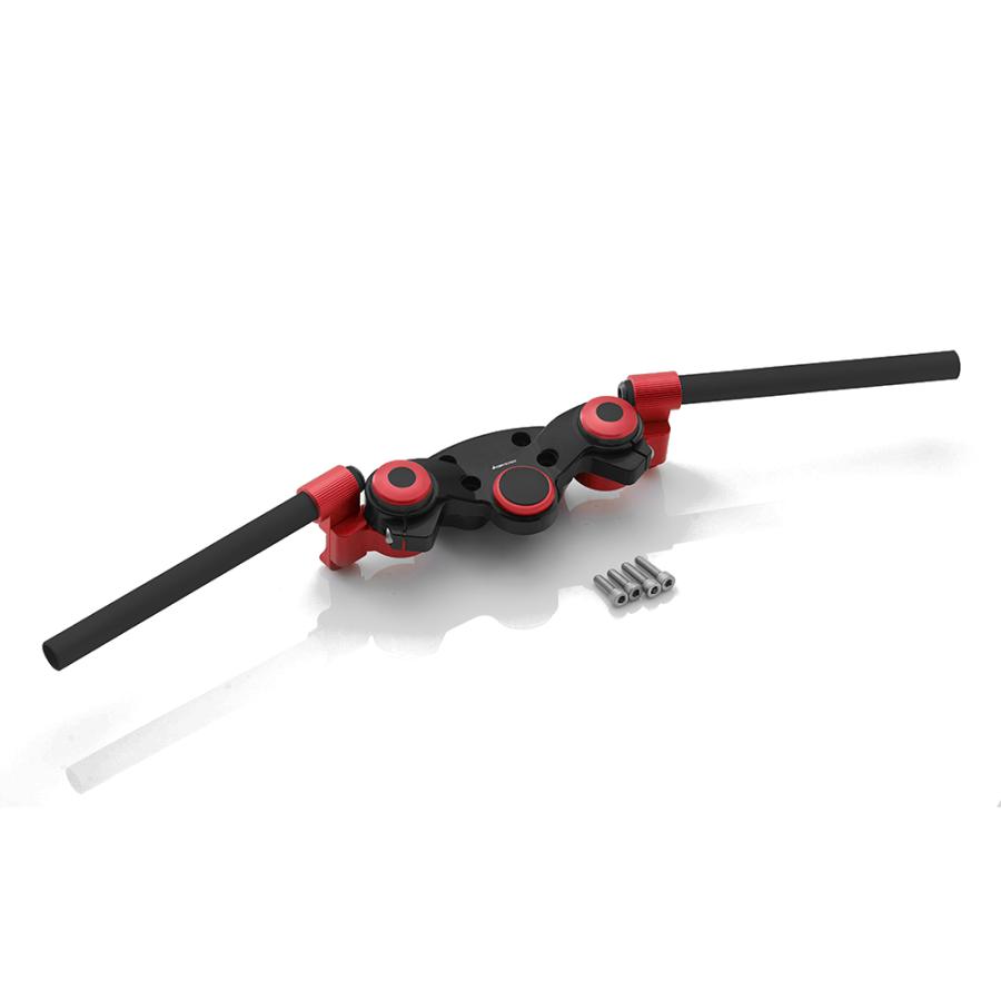 BIKERS (バイカーズ) アジャスタブルセパレートハンドル レッド ADV160 ADV150 H0724-RED