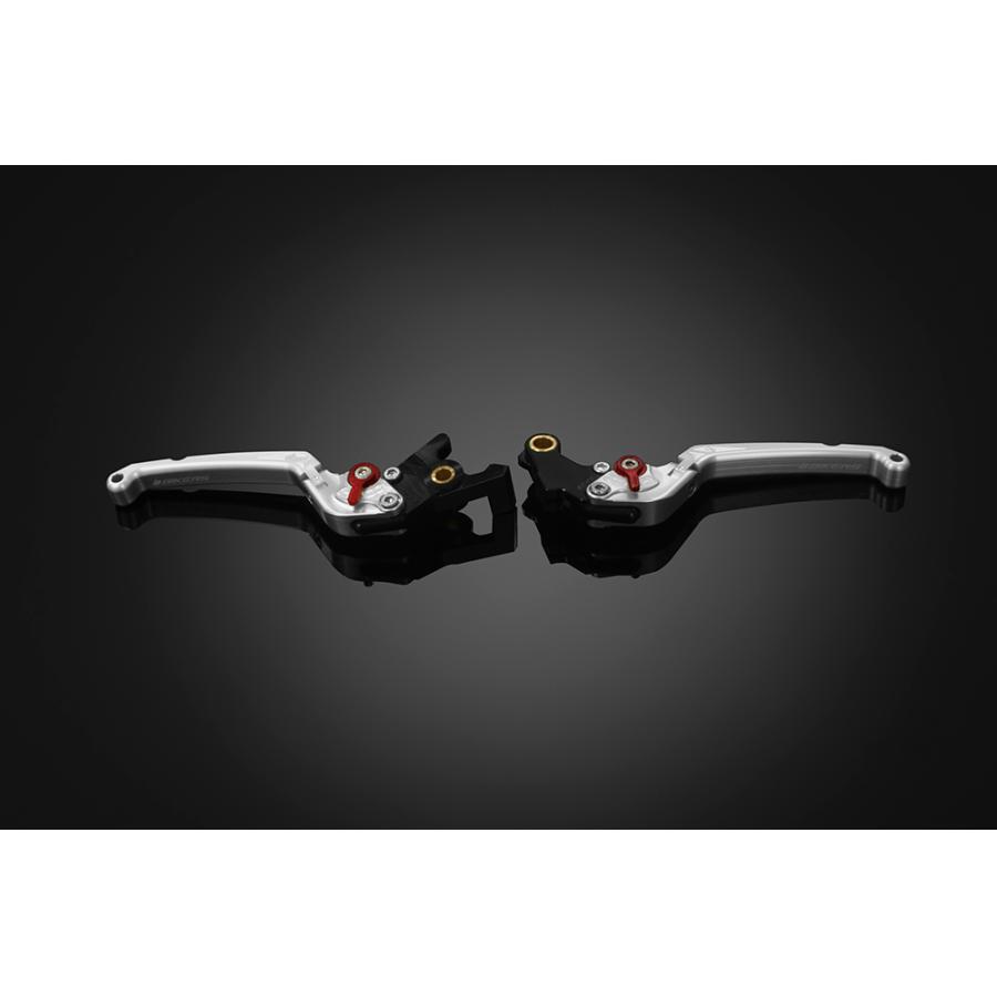 ネイビーシー BIKERS(バイカーズ) ブレーキ レバー XMAX アルミビレット 可倒式 6段階調整 フラット チタン BK-Y0559-TIN 