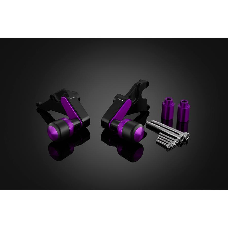 BIKERS (バイカーズ) フレームガード 左右 パープル CBR650R CB650R 21 H1004-PUR