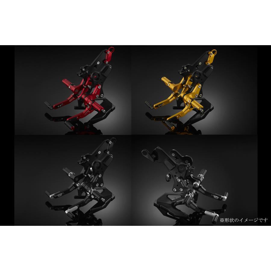 BIKERS (バイカーズ) バックステップ シルバー グロム GROM H0400-SLV